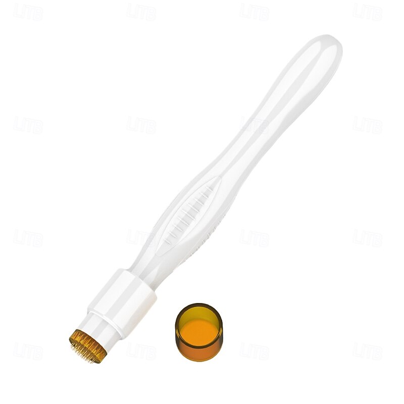 40Pins DRS Derma Stamp 0.5mm / 1.5mm Titanium Steel Microneedling Skincare For Small Areas2