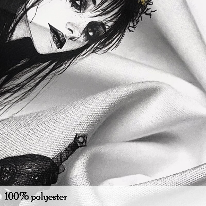 Halloween Men's Gothic Horror Halloween Costumes Button Up Shirt Long Sleeve Horror Dark Party Evening Wear Fall Winter Spring & Summer Shirt Collar 3D Print Black2