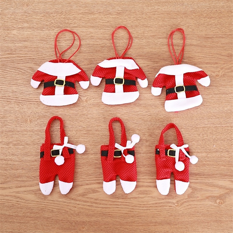 1 Set Christmas Desktop Decoration – IChristmas Tree Ornaments, and Small Clothespins3