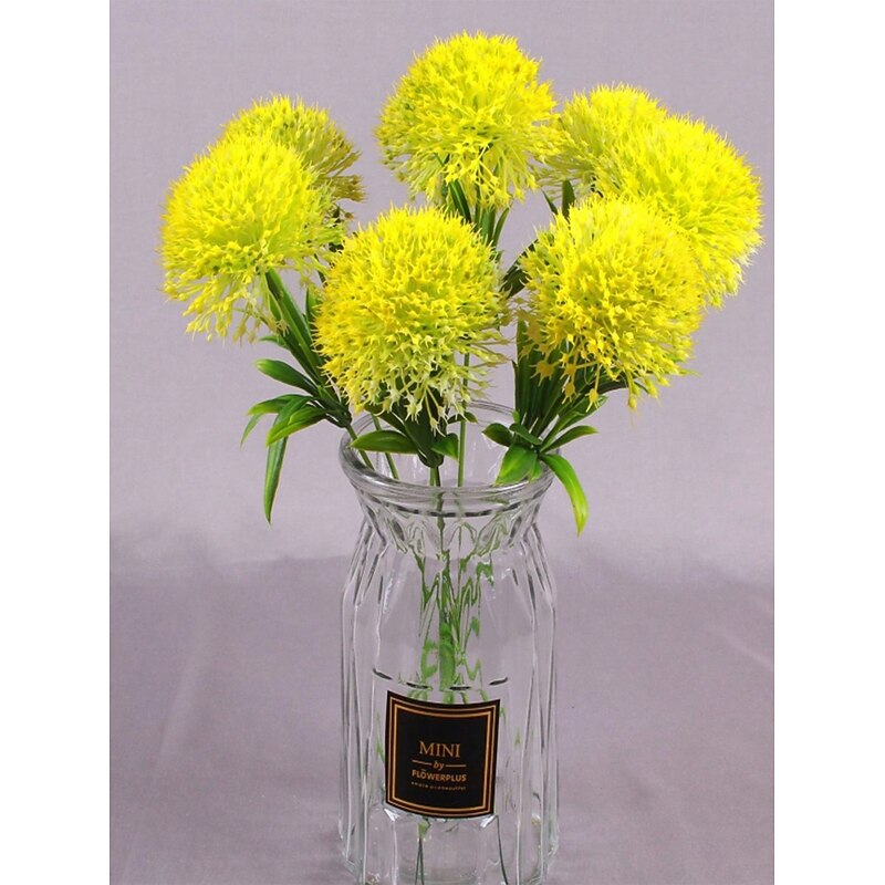 5/10pcs Artificial Dandelion – Plastic Simulation Plants for Home Decor and Flower Arrangements