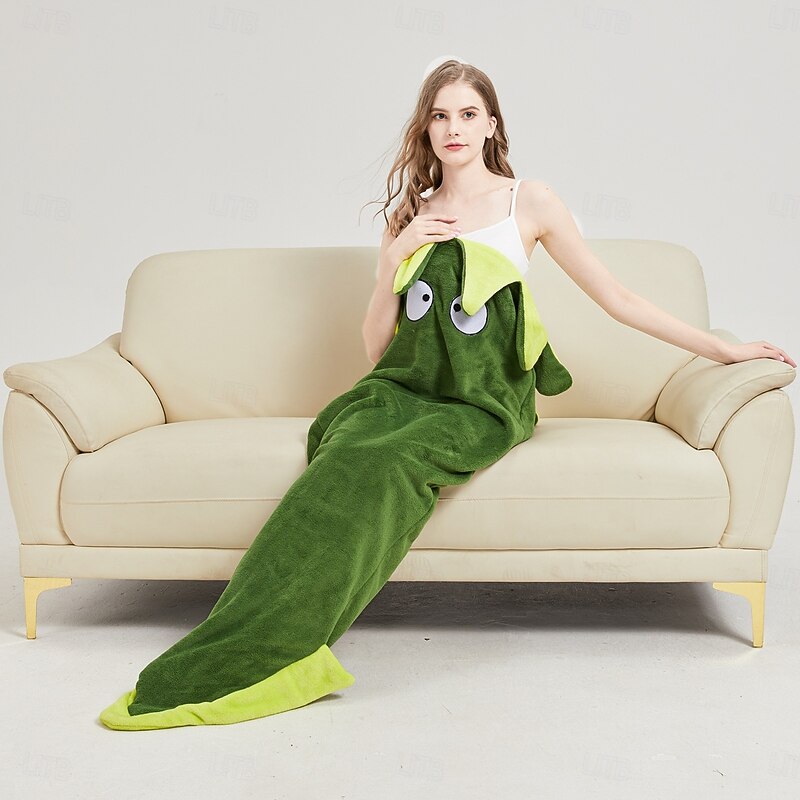 Adults' Animal Nightwear Mermaid Tail Blanket Squid Onesie Pajamas Kigurumi Pajamas Funny Costume For Men and Women Christmas Carnival Masquerade Cartoon4