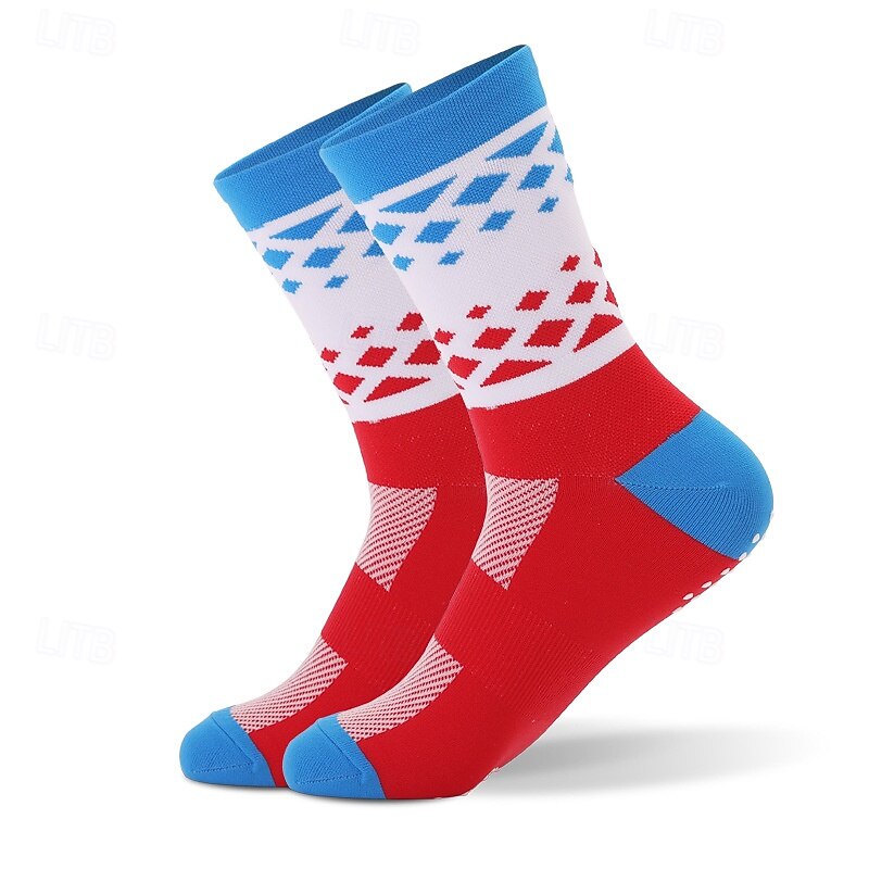Unisex Socks Compression Socks Bike Socks Sports Socks Athletic Socks Camping / Hiking Outdoor Exercise Cycling / Bike Bike / Cycling Warm Non-Skid Stretchy 1 Pair4