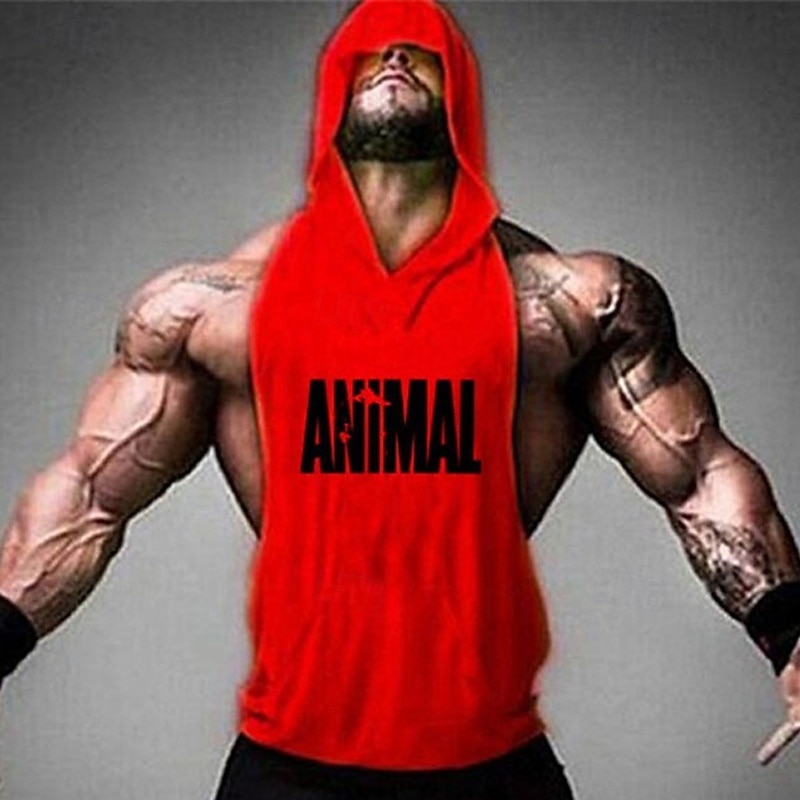 Men's Workout Tank Top Running Tank Top Gym Tank Top Sleeveless Vest / Gilet Casual Athleisure Letter Cotton Quick Dry Soft Breathable Gym Workout Walking Jogging Sportswear Activewear Yellow / Black3