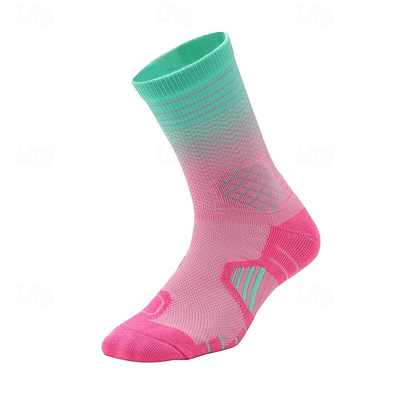 Unisex Socks Compression Socks Bike Socks Sports Socks Athletic Socks Camping / Hiking Outdoor Exercise Cycling / Bike Bike / Cycling Warm Non-Skid Stretchy 2 Pair4