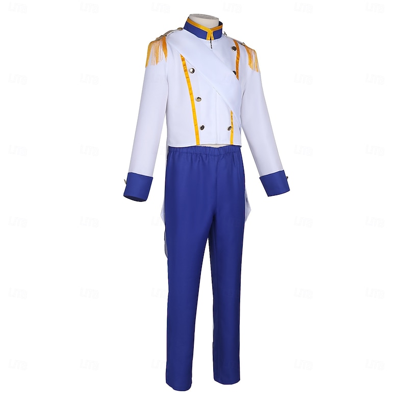 The Little Mermaid Prince Eric Cosplay Costume Outfits Cosplay Costume Movie Cosplay for Men's Adults' Carnival Party / Evening Bachelorette Party3