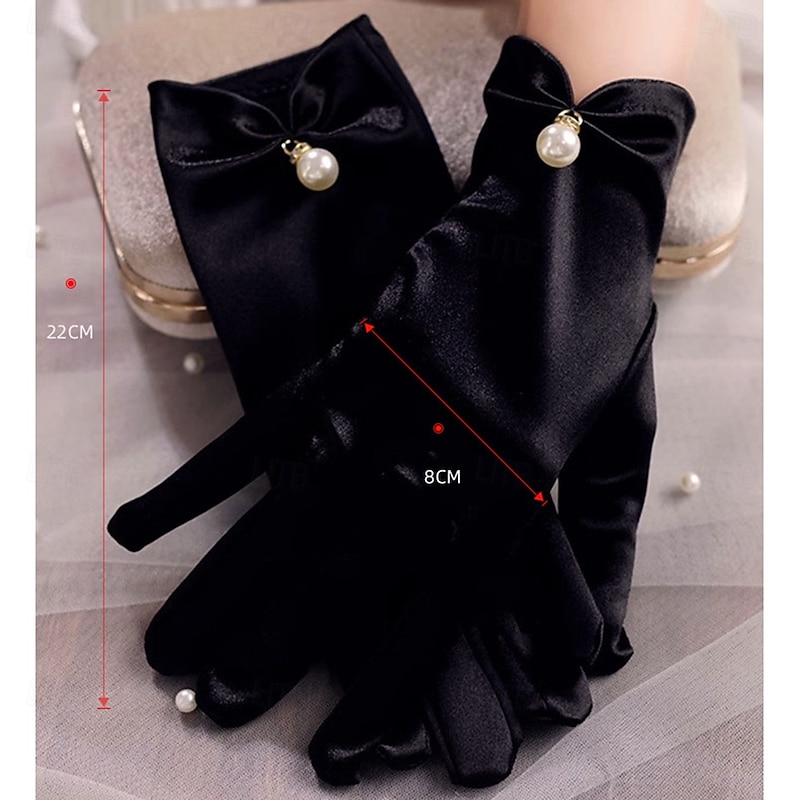 Elegant 1950s Gloves Fancy Dress Women's Halloween Carnival Wedding Party Evening Wear Prom Adults' Gloves4