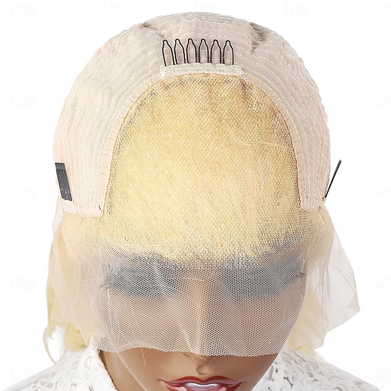 613 Blonde Straight Hair 13x4 Lace Front Wigs Human Hair Pre Plucked with Baby Hair4