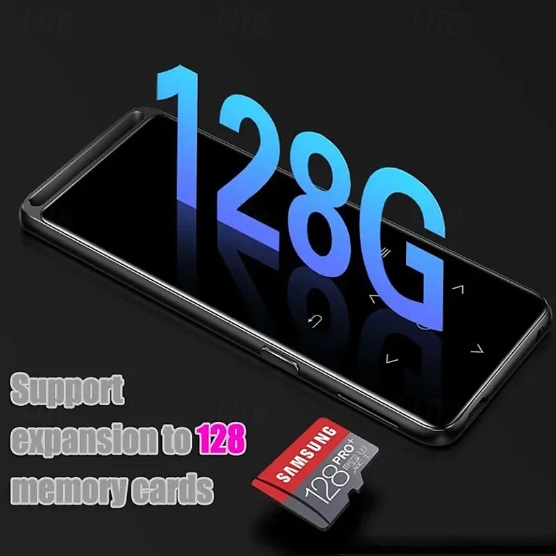 Bluetooth 5.0 Lossless MP3 Player HiFi Portable Audio Walkman FM Radio EBook Voice Recorder MP3 Music Playe4