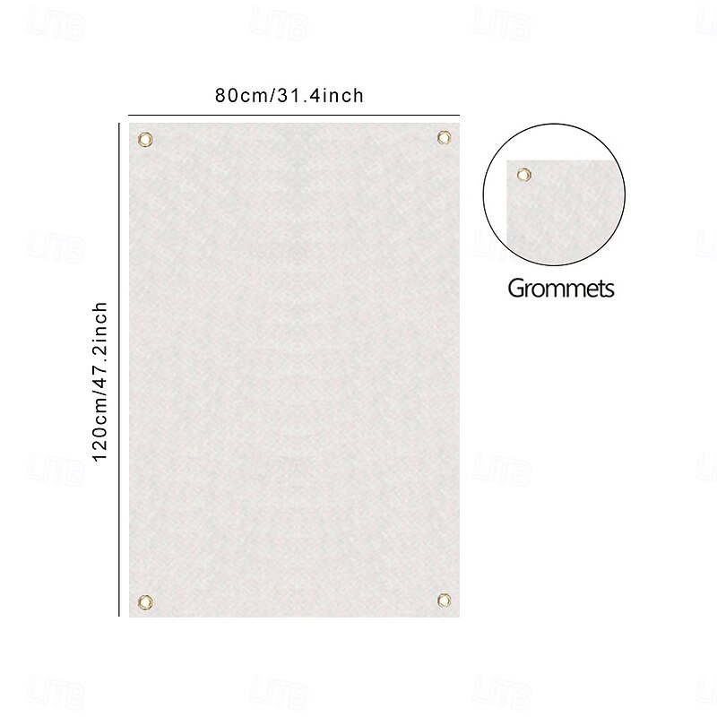 Window Cover Decorations, Fabric Folk Art Pumpkins Curtain Horror Movie Poster Window Door Covering Decor for Haunted House, Window Clings Decals Indoor Outdoor4