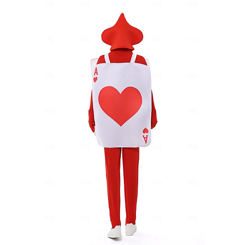 Couples Alice in Wonderland Poker Cards Halloween Group Couples Costumes Kid's Adults' Unisex Funny Costume Performance Party Halloween Carnival Easy Halloween Costumes4