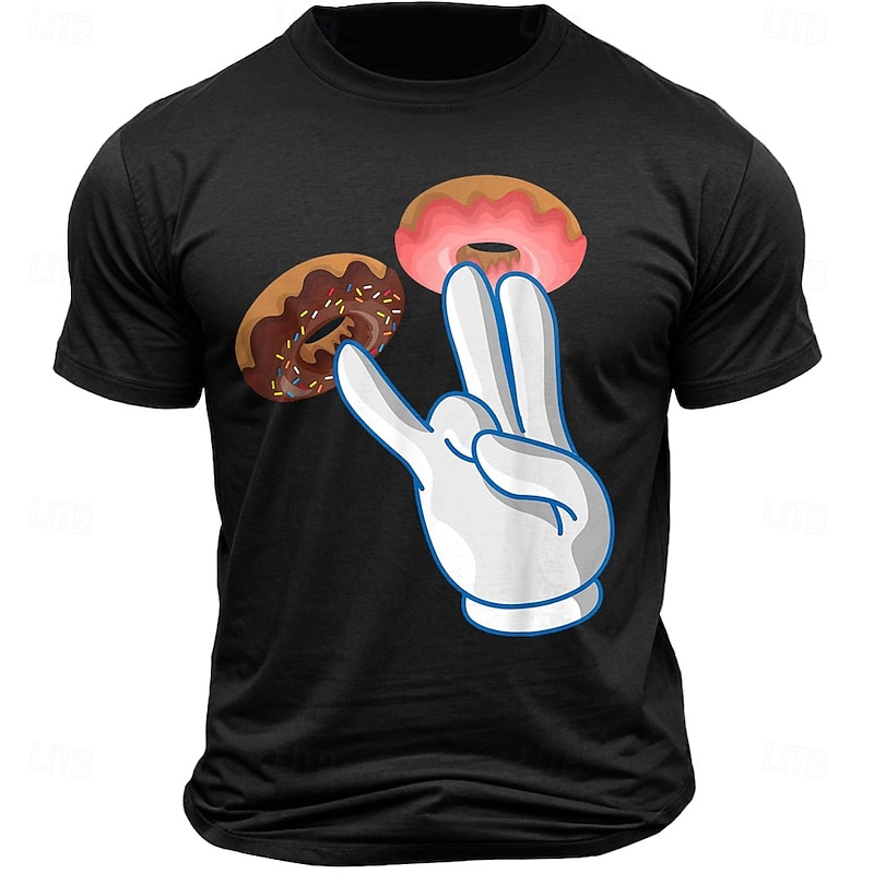 Men's Funny T Shirt Tee Top 100% Cotton Short Sleeve Graphic Shirt Black Dark Blue Light Blue Comfortable Tee Street Sports Outdoor Fashion Designer Clothing3