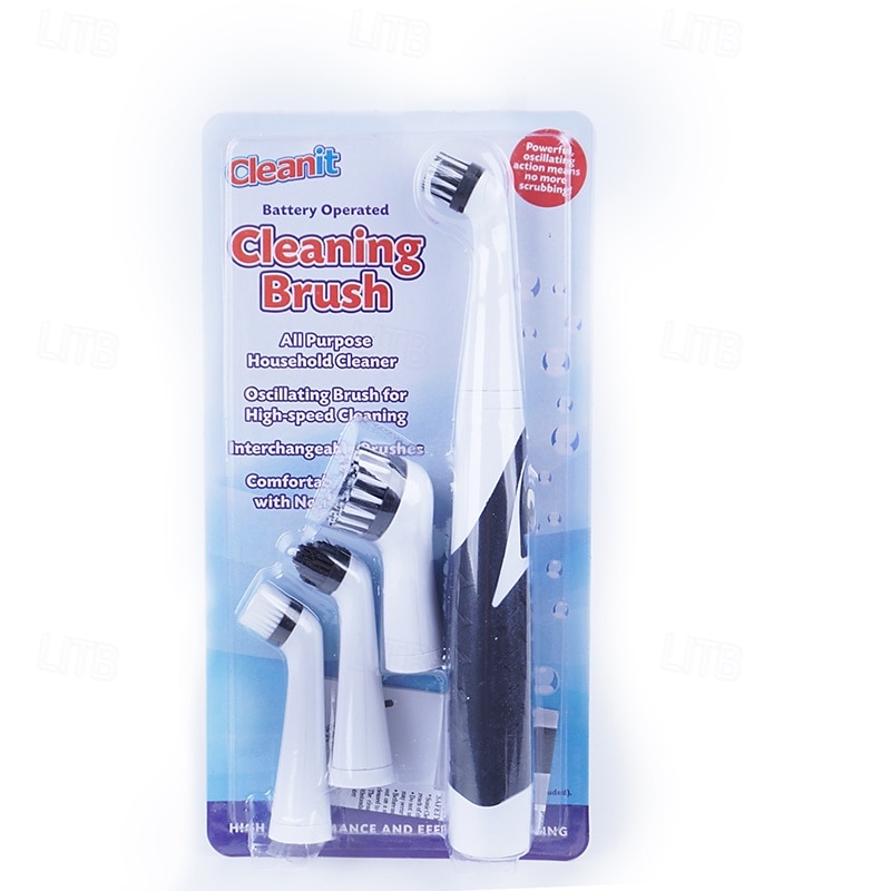 Wireless Electric Cleaning Brush - Ultrasonic Washer for Kitchen Utensils, Bathroom, and Shoes, Sonic Scrubber4