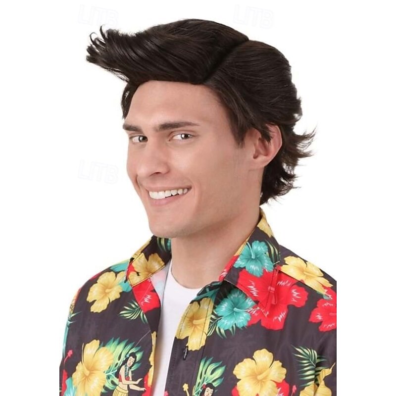 Ace Ventura Costume Wig for Adults Halloween Cosplay Party Wigs