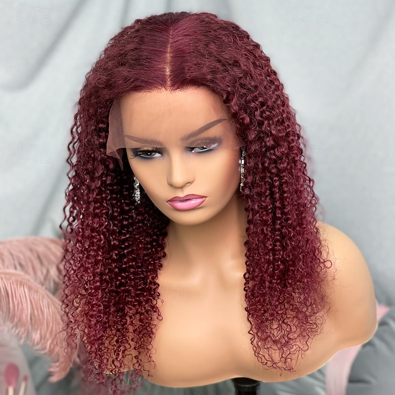 Remy Human Hair 5x5 Closure 13x6 Lace Front 13x4 Lace Front Wig Side Part Middle Part Free Part Brazilian Hair Curly Body Wave Multi-color Wig 130% 150% 180% Density with Baby Hair Highlighted3