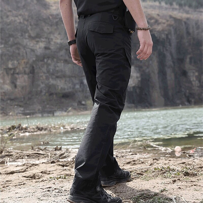 Men's Combat Pants Cargo Pants Hiking Pants Trousers Tactical Pants Military Outdoor Regular Fit Waterproof Quick Dry Breathable Pants / Trousers Black Green Hunting Climbing Camping / Hiking / Caving4