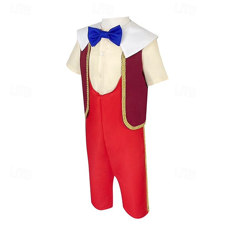 pinocchio Cosplay Cosplay Costume Theme Party Costume Cosplay Movie Cosplay for Boys' Girls' Kid's Carnival Masquerade Party / Evening4