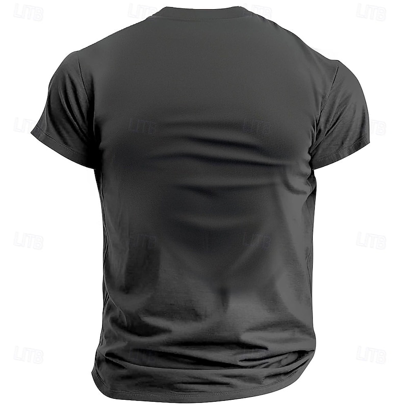 Men's Daddy T Shirt Short Sleeve T shirt 3D Print Crew Neck Shirt Retro Vintage Casual Street Style Sports Outdoor Holiday Going out Black Blue Green Spring & Summer Clothing Apparel S M L XL XXL XXXL4