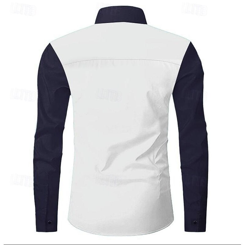 Men's Pentagram Western Shirt Button Up Shirt Cowboy Shirt Long Sleeve Vintage Western Style Daily Wear Winter Spring &  Fall Turndown Collared Shirts 3D Print Front Pocket Black White Navy Blue Khaki2