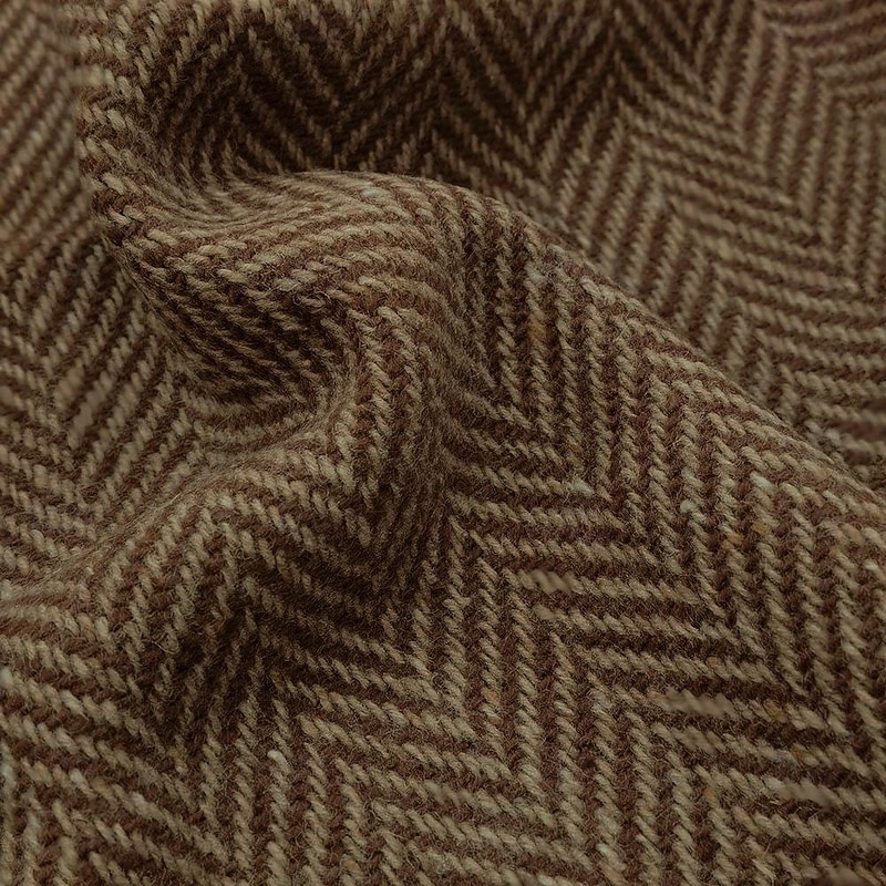 Men's Wedding Wedding Party Tweed Suits Notch Lapel Brown Light Grey Retro Vintage Formal Herringbone Standard Fit 3 Piece Single Breasted Two-buttons3