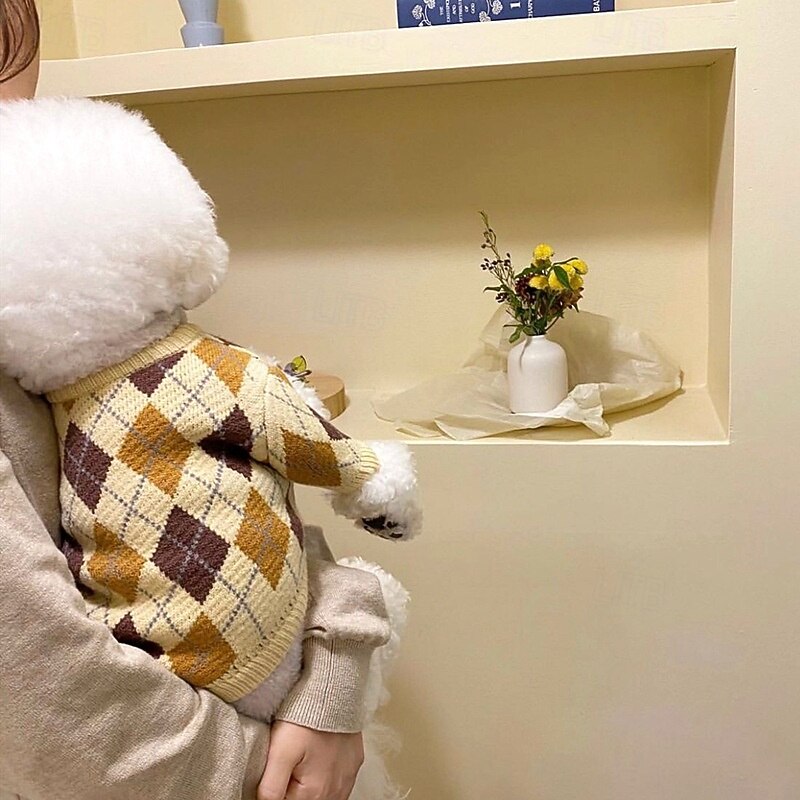 Dog Sweater Jumper Fashion Winter Warm Fashion Comfortable Outdoor Dailywear Homewear Dog Clothing for Small4