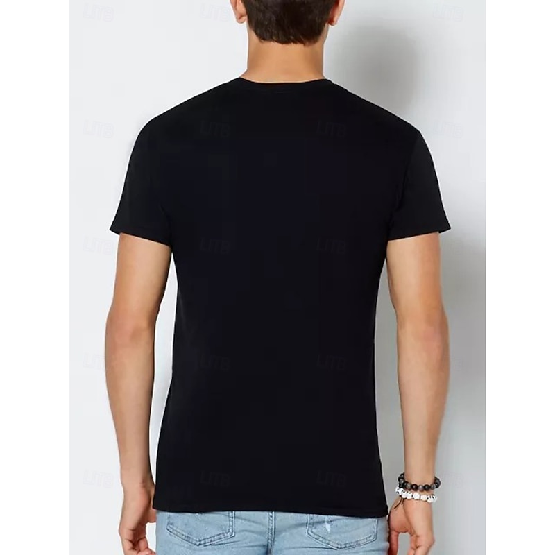 Halloween Michael Myers T-shirt Print Graphic For Couple's Men's Women's Adults' Halloween Carnival Masquerade Hot Stamping Casual Daily4