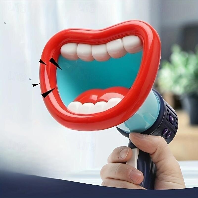 Multi-Channel Funny Sound Changer Horn - Gag Toys & Practical Jokes with Upgraded Handheld Amplifier, Creative Music Sound Effects, Perfect for Halloween, Christmas, and Birthday Gift Ideas