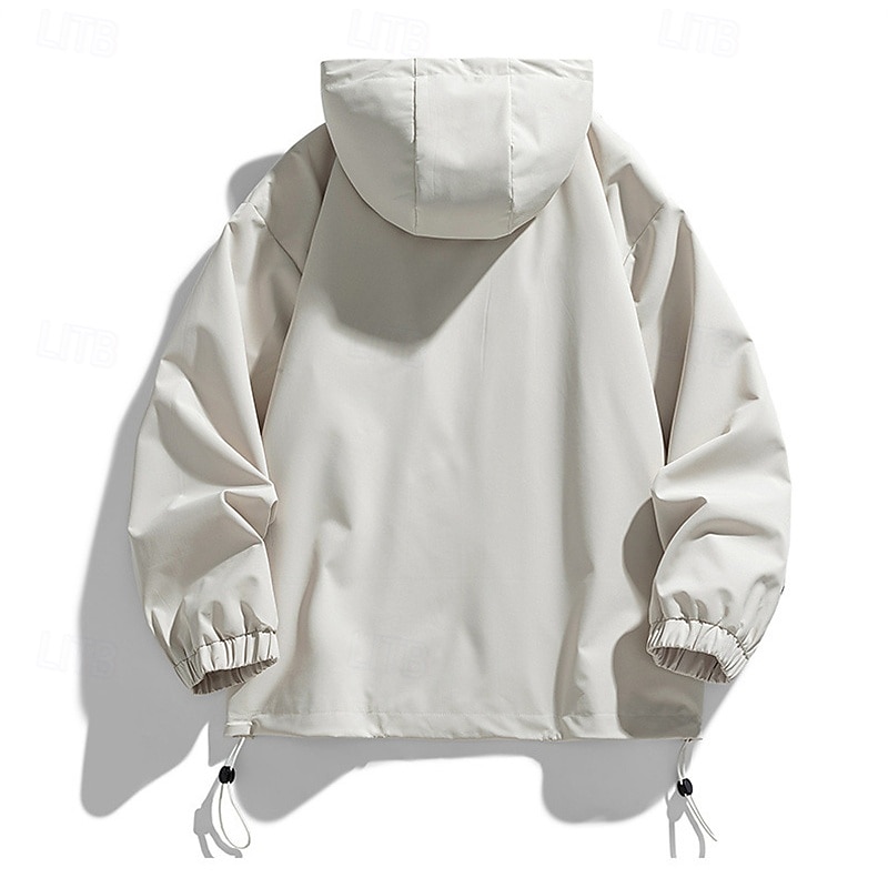 Men's Softshell Jacket Hiking Jacket Outdoor Windproof Windbreaker Jacket Traveling Black Pink Purple Green Khaki4