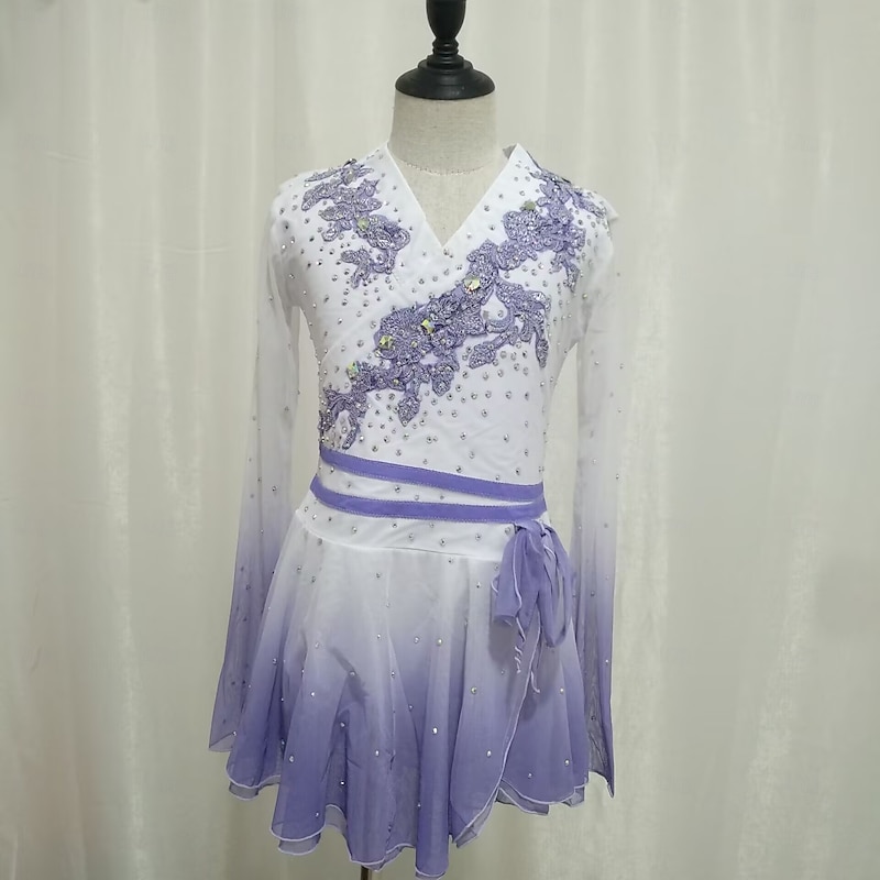 Customized Kosten performance costumes for adults and children figure skating costumes competition training women's skirts performance costumes