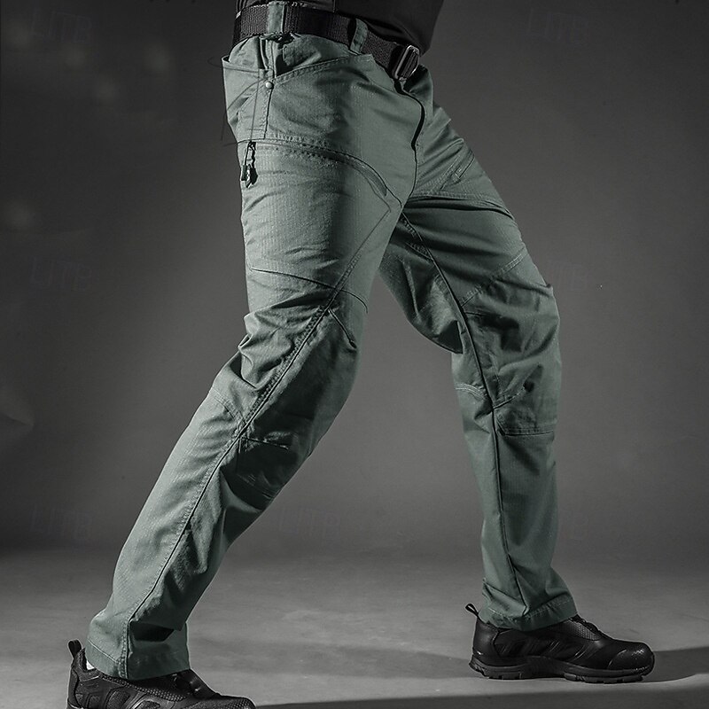 Men's Combat Pants Cargo Pants Hiking Pants Trousers Tactical Pants Military Outdoor Regular Fit Windproof Quick Dry Breathable Pants / Trousers Black Army Green Hunting Climbing Camping / Hiking