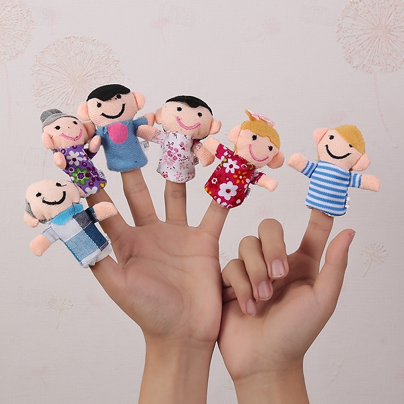 Finger Puppet Set  The Original Storytime Learning Aid  10 Pack/6 Pack  Puppets for Teachers  Parents  Students & Children - Storytelling Reading Prop2