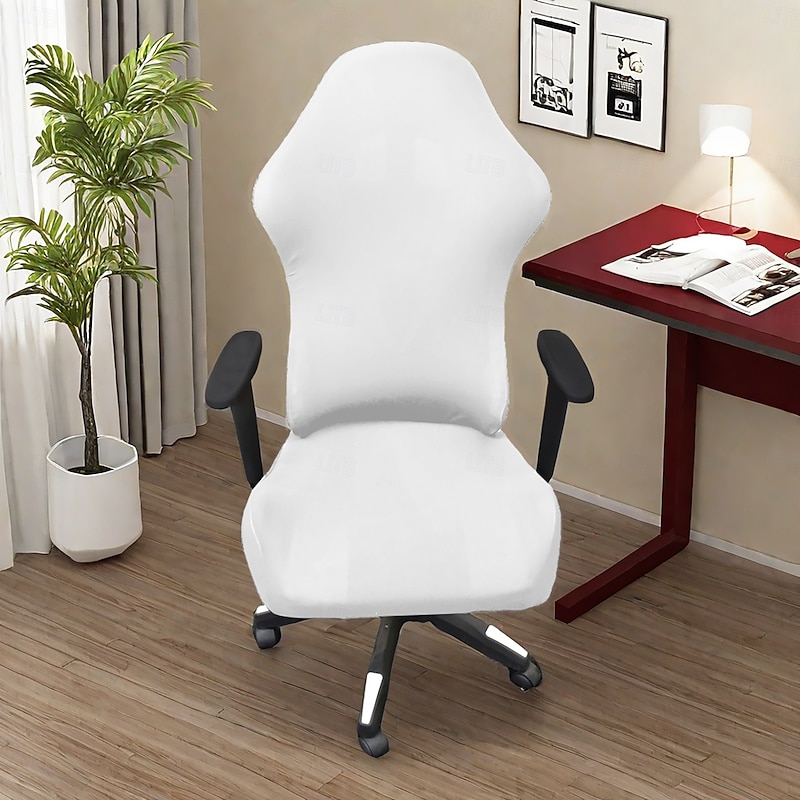 Office Chair Cover and Stool Chair Cover Slipcovers Stretchy and Durable Furniture Protectors for a Stylish and Comfortable Workspace Decor