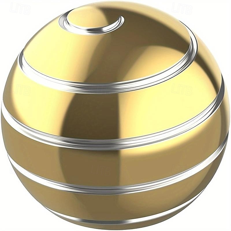Kinetic Desk Toy Ball, 1.54'' Kinetic Desktop Spinning Toys, Optical Illusion Toys for Anxiety, ADHD, Birthday Gift for Dad, Mom, Son, Daughter
