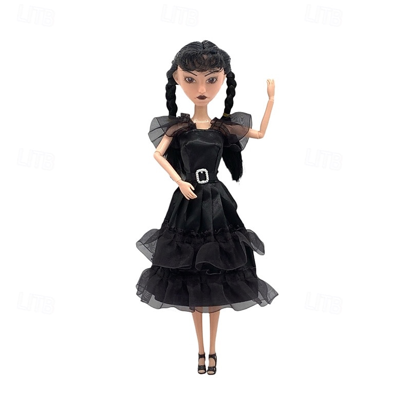 1pc Multi-Joint Toy Doll, 9-Joint Girl Doll, Evening Dress Doll, Creative Girl Gift, Christmas Gift, Halloween Gift, Beautiful Princess Doll