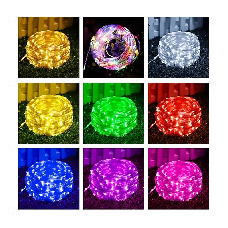 Elegant Wedding Reception Party 5m 10m Fairy LED Lights USB Dream Color Smart String Light Remote APP Controller for Room Wedding Christmas Tree Decoration4
