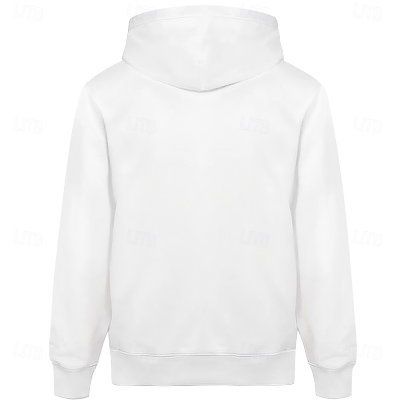 Men's Rooster Hoodie Hoodies Sweatshirt Fashion Casual Long Sleeve Hooded Sports Outdoor Holiday Streetwear Black White Print Front Pocket Spring &  Fall Designer2