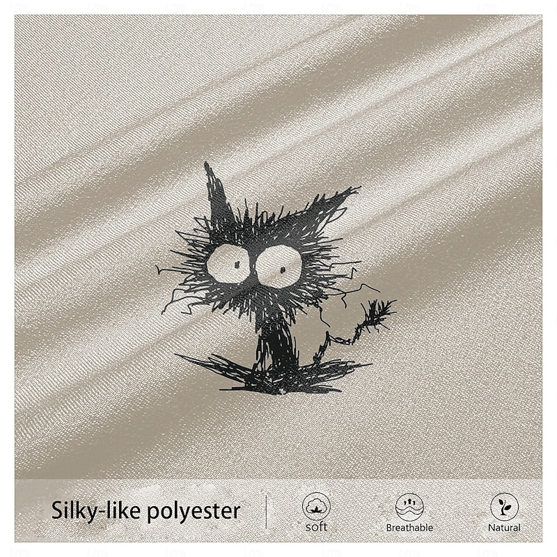 Men's Cat Sweatpants Joggers Pants Trousers Mid Waist Drawstring Elastic Waist Fashion Casual Dailywear Casual Pocket Spring Fall Winter 3D Print Beige3