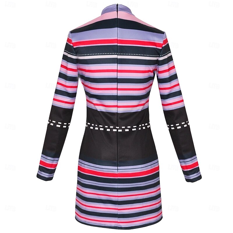 Astrid Deetz Halloween Dress Beetlejuice Dresses Adults' Women's Masquerade Casual Easy Halloween Costumes Dress Up4