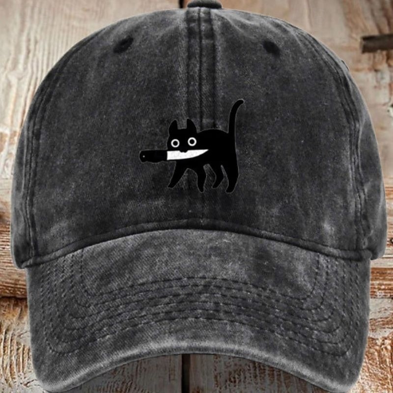 Men's Baseball Cap Sun Hat Trucker Hat Black Orange Cotton Adjustable Fashion Halloween Festival Graphic Pattern Casual / Daily2