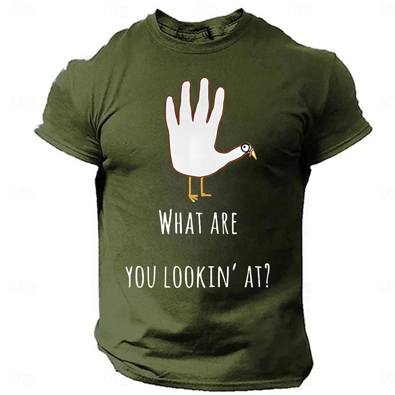 Men's Letter Printed Funny Turkey T Shirt Tee Top 100% Cotton Short Sleeve Graphic Shirt Black Red Dark Grey Comfortable Tee Thanksgiving Festival Fashion Designer Clothing2