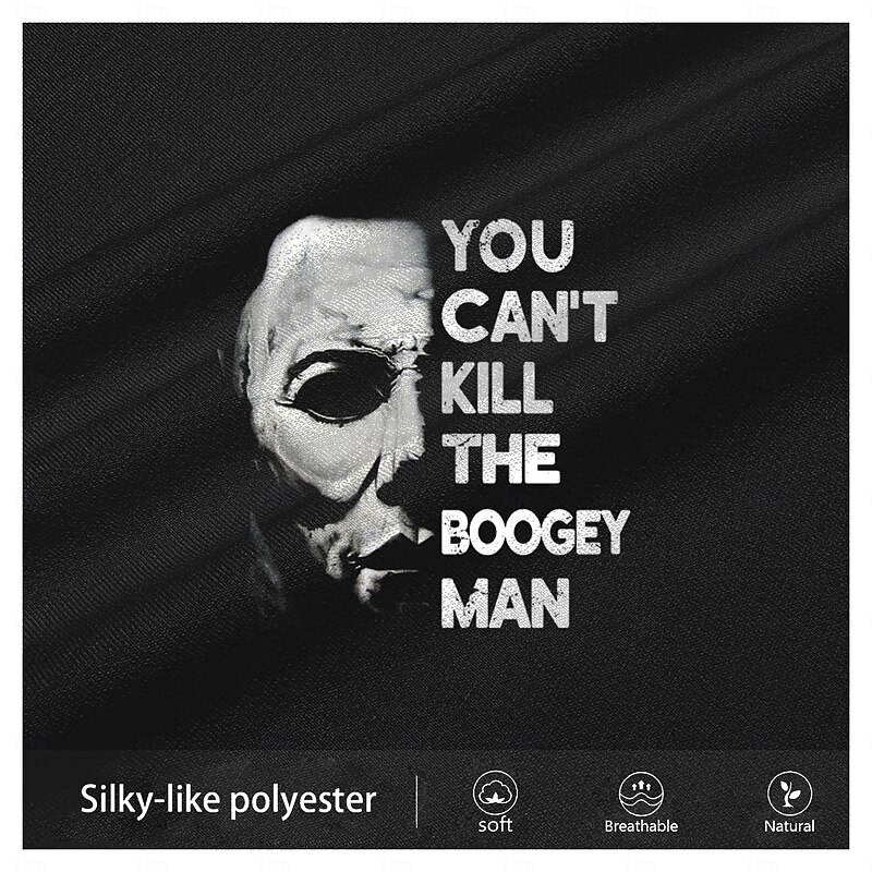 Halloween Men's Grimace T Shirt Long Sleeve T shirt 3D Print Crew Neck Shirt Designer Retro Vintage Street Casual Daily Black Summer Spring Fall Clothing Apparel S M L XL XXL XXXL3