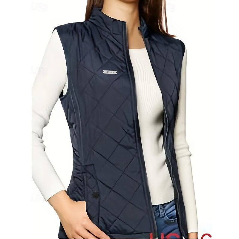 Women's Shrugs Sleeveless Turtleneck Black Army Green Blue Brown Spring Fall Winter4