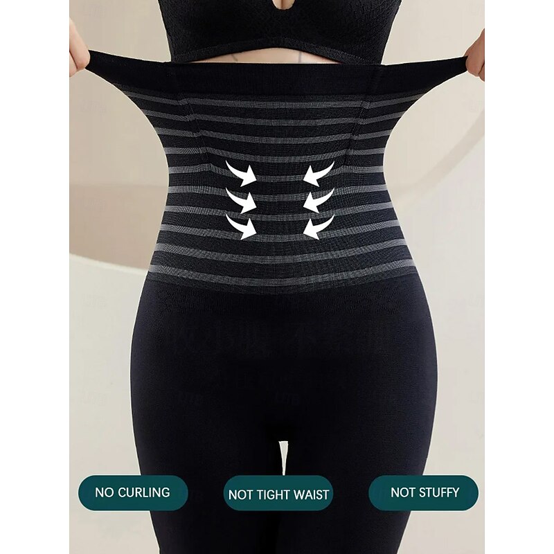 Women's  High Waist Flat Panties Seamless Body Shaping Boxers  Safety Shorts Slimming Underwear Home Outfits2