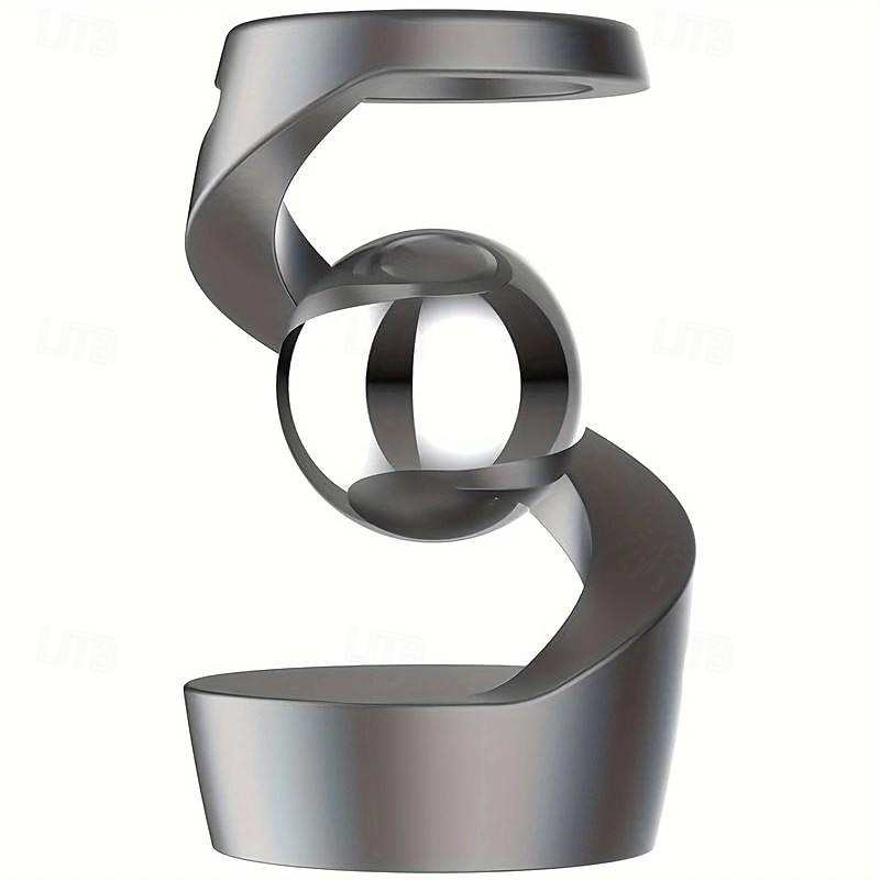 Anti-gravity Levitating Desk Toy Gyroscope, Optical Illusion Kinetic Spinning Desk Toy, Anti-gravity With Fascinating Movements, And Rotates Smoothly - The Perfect Desk Accessory For Home Or Office4