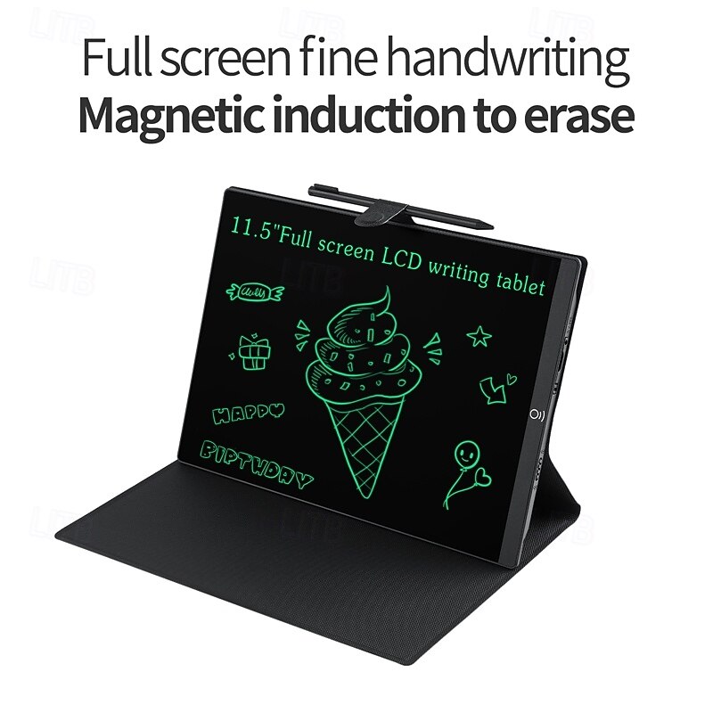 11.5 Inch Business Style Full Screen Clear Handwriting Writing Tablet Memo Pad Protective Case For Meeting Office Gifts
