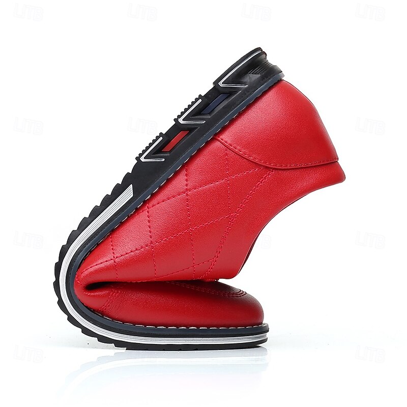 Men's Quilted Blue Faux Leather Sneakers - Stylish Lace-Up Casual Shoes with Durable Sole for Daily Wear and Outdoor Activities4