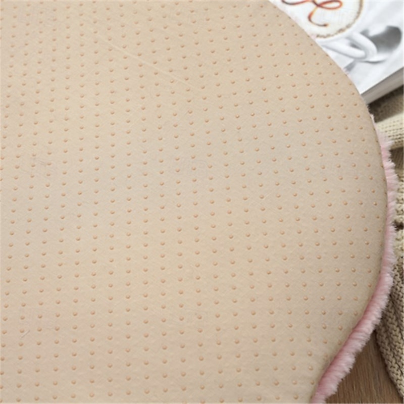 Rose Flower Chair Seat Cushion Fluffy Chair Pad Soft Plush Seat Pillow Home Office Floor Pillow Sofa No Slip Sofa Chair Pads Chair Cushion Comfort Armchair Car Seat Cushion Pain Relief Cushion4