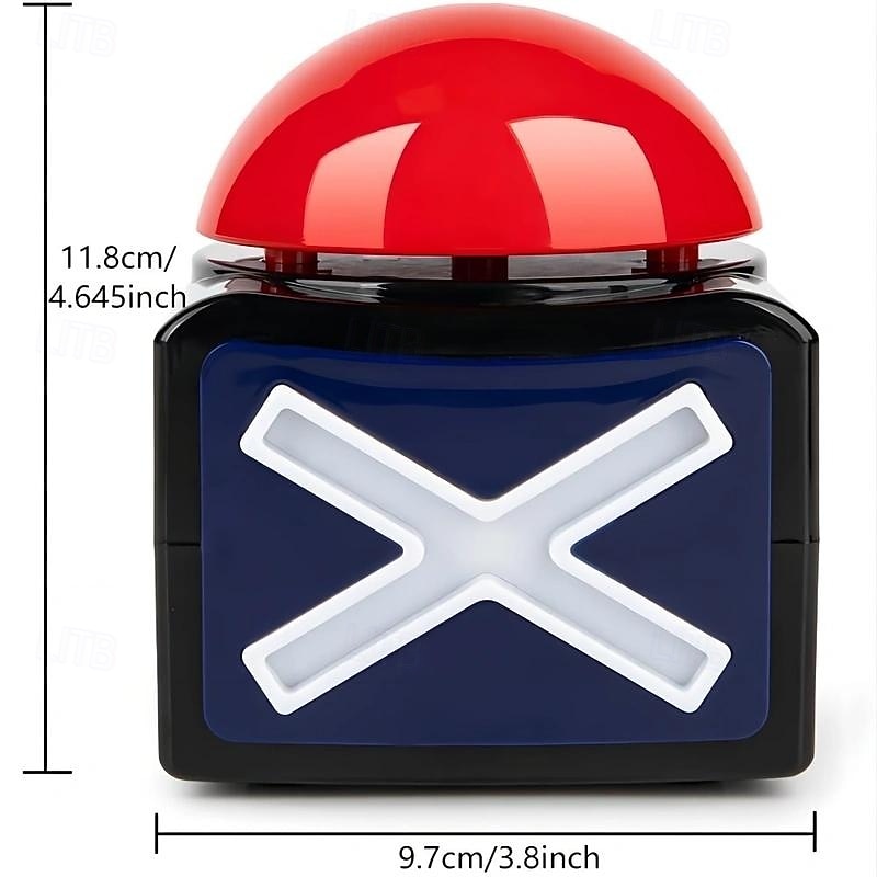 Buzzer Alarm Button With Sound And Light Trivia Quiz Game Halloween Christmas Gift2