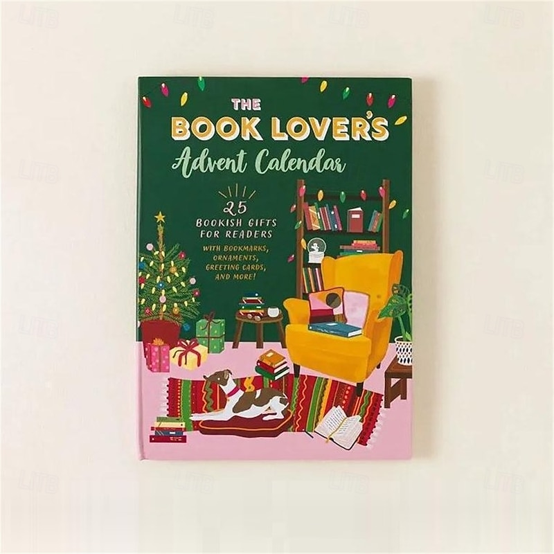 Calendar The Book Lover's Advent Calendar Calendar for Book Lovers Bookish Gifts Calendar without Gift4