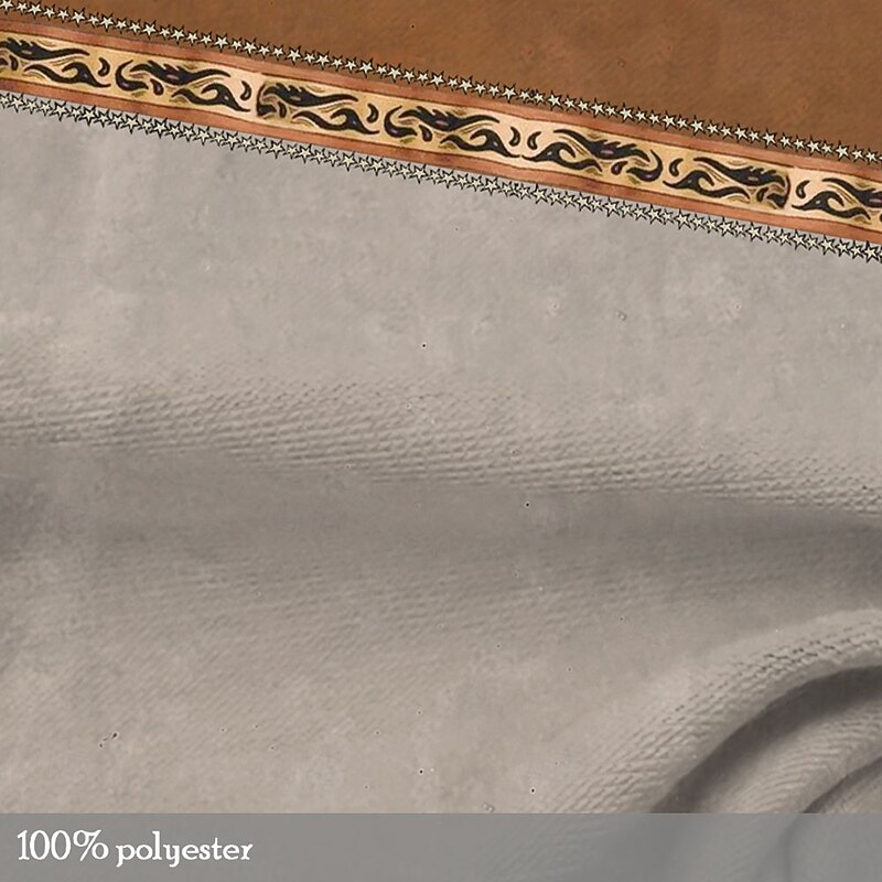 Men's New Year Solid Color Henley Shirt Long Sleeve 3D Printing Ethnic Party Street Casual Winter Spring &  Fall Brown Henley Henley T-Shirt3