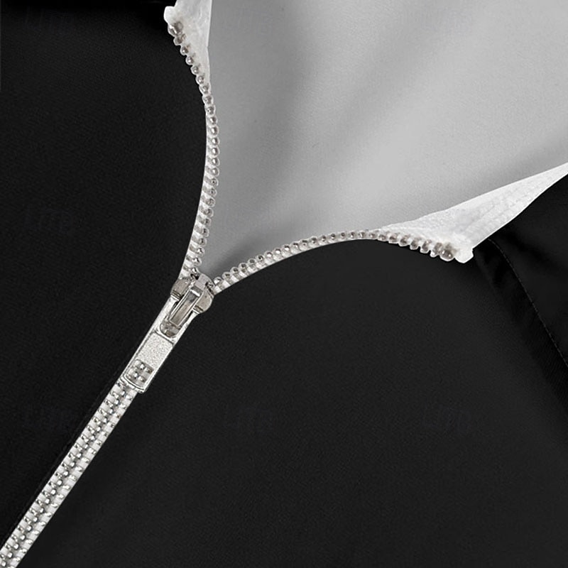 Men's Bowling Ball Sports Polo Shirts Golf Shirt Short Sleeve Polo Shirts Collared Shirts Casual Sportswear Vacation Wear 3D Print Quarter Zip Polo Black Yellow Blue3